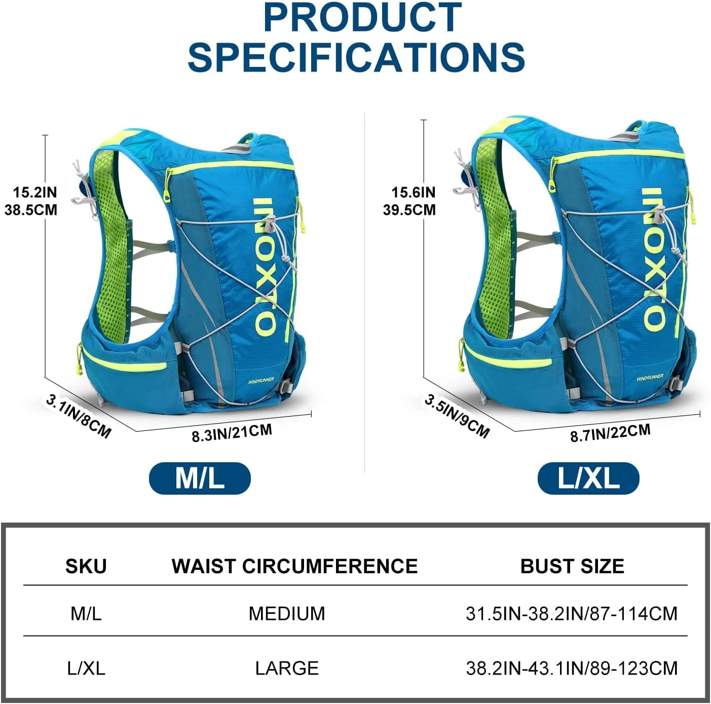 INOXTO  14 Hydration Vest - Image 3