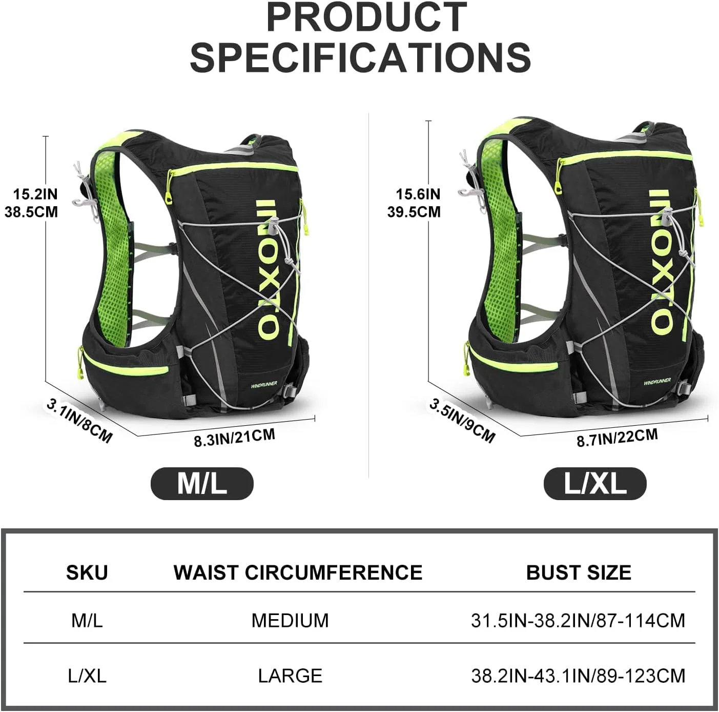INOXTO  14 Hydration Vest - Image 8