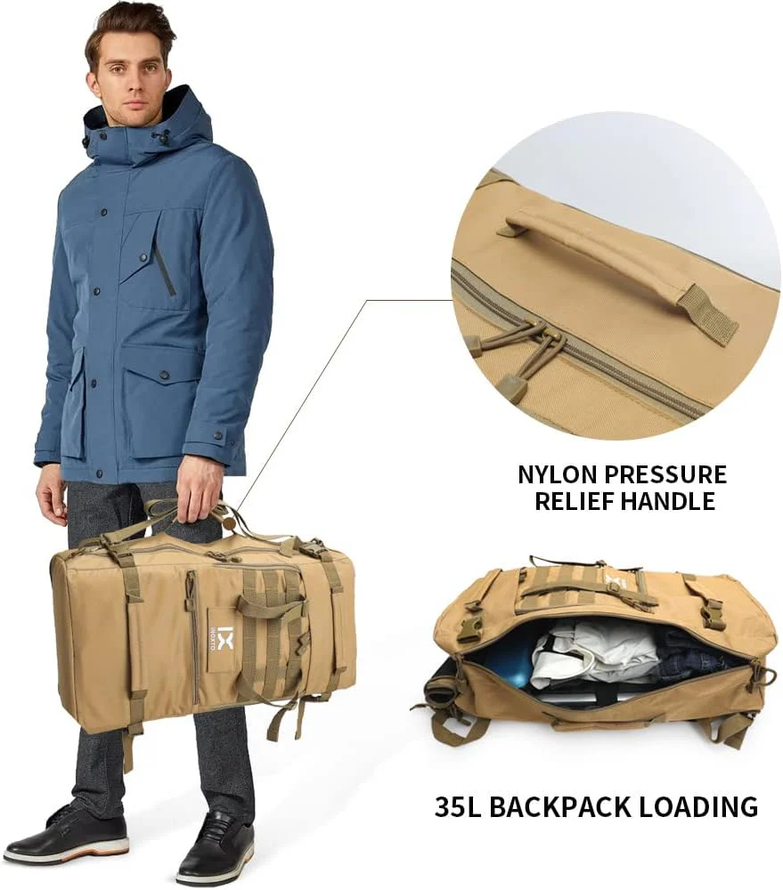 INOXTO 40L Hiking Backpack Lightweight Waterproof Backpack  for Men Women - Image 11