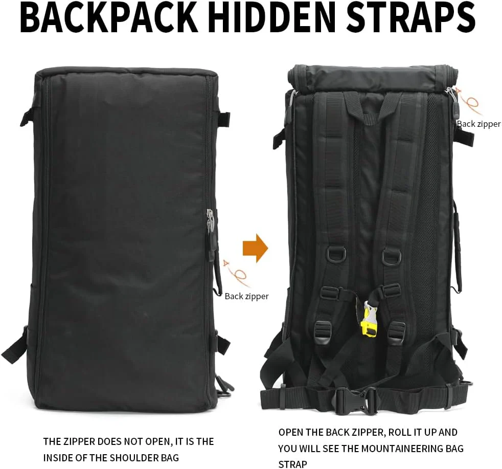 INOXTO 40L Hiking Backpack Lightweight Waterproof Backpack  for Men Women - Image 5