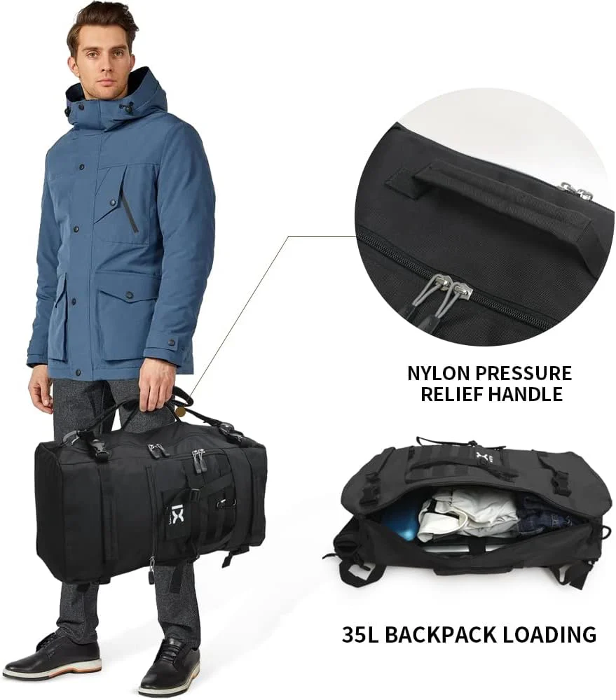 INOXTO 40L Hiking Backpack Lightweight Waterproof Backpack  for Men Women - Image 6
