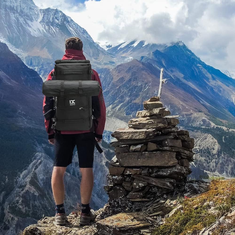 INOXTO 40L Hiking Backpack Lightweight Waterproof Backpack  for Men Women - Image 9