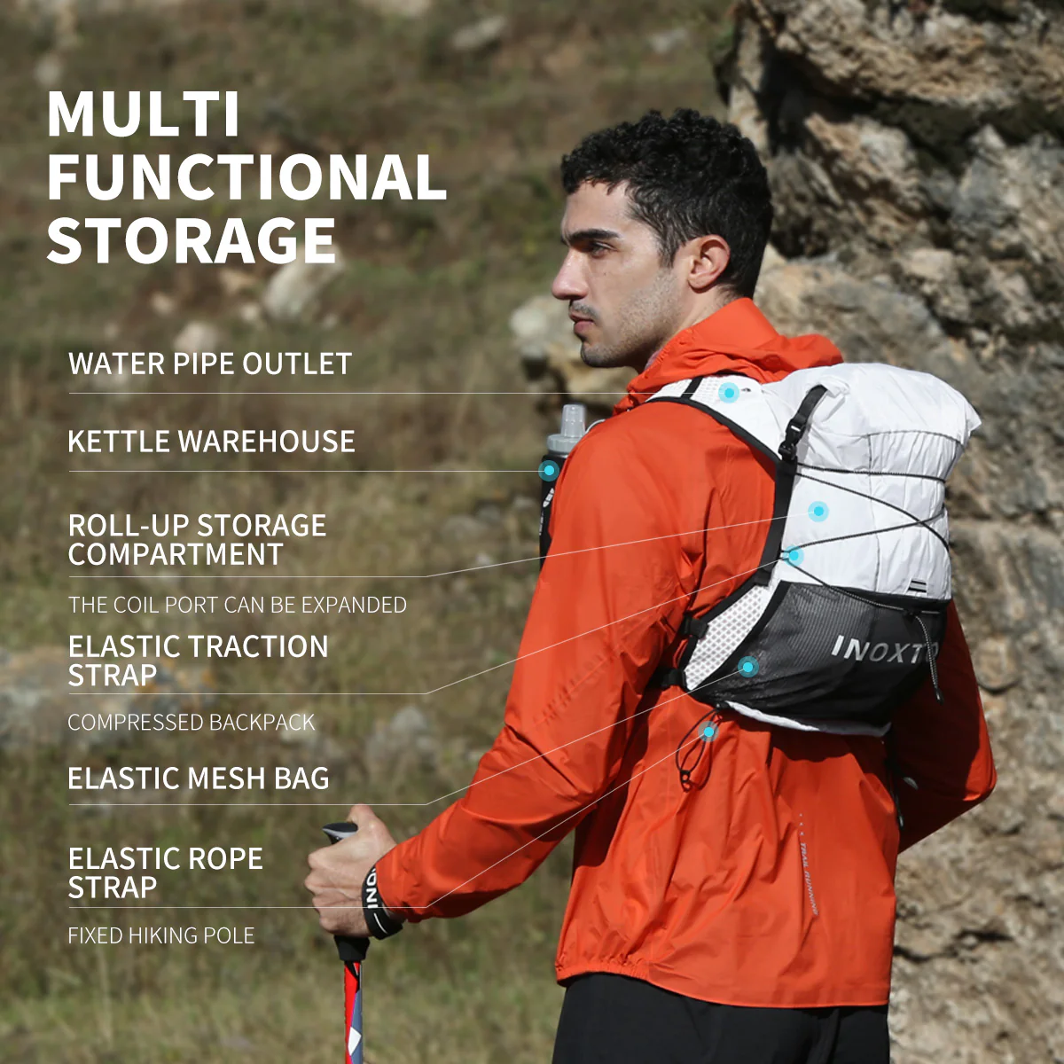 INOXTO  5L Hydration Running Vest - Image 9