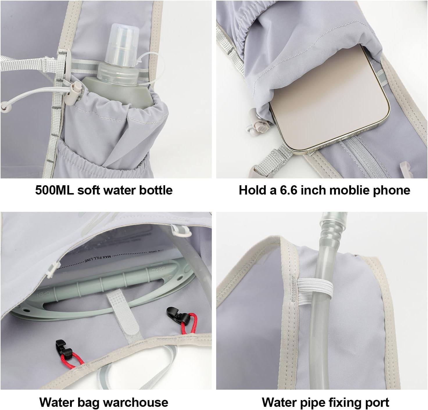 INOXTO Running Hydration Vest Set - Image 8